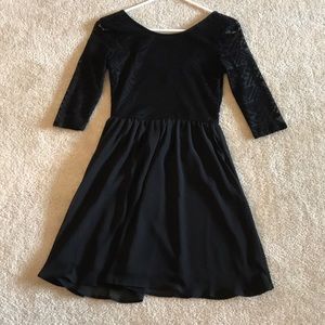 H&M black dress